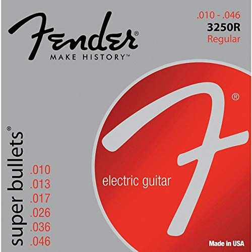 Fender Nickel Plated Steel Roundwound Bass Strings - 10-46