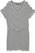 VERO MODA VMHOLLY SS SHORT DRESS JRS Dames Mini jurk XS Gestreept Korte mouw Viscose/Polyester/Linnen Lente/Zomer 2025