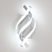 Comely Binnen LED Wandlamp, 22W Moderne Aluminium Design Wandlamp, LED Wandlamp 6500K Koel Wit voor Slaapkamer Gang Woonkamer Trap Kantoor