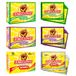 Extra Joss Mix Pack - Energy poeder met 7 vitamines, Ginseng & Royal Jelly - Pre Workout - 3 smaken (Active, Mango & Grape) - 18 zakjes