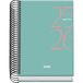 Dohe Schoolagenda 2025-2026, Dag per Pagina, Formaat A6 (12x17 cm), Spaans en Engels, September tot Juni, Spiraalbinding, Harde Kaft - SYSTEM Groen