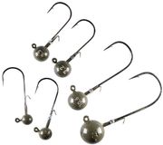 LMAB Tungsten Round Jig Green Pumpkin Haakmaat 2/0 10,6 gr 2 stuks