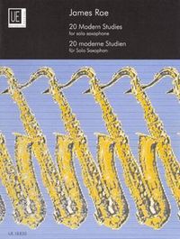 20 Universal Edition 20 Modern Studies For Solo Saxophone Hardcover