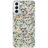 Samsung Galaxy S21 Liberty Wiltshire Vert Bedrukt Siliconen Hoesje