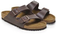 Birkenstock Arizona Birko-Flor Pantoufles Senior donkerbruin