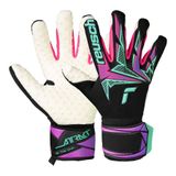 Reusch Gants de gardien Attrakt Freegel Speedbump Neon Pulse - Noir/turquoise/rose, pointure 9