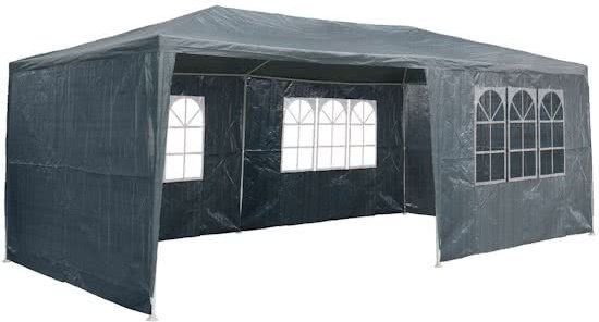 Maxx - Partytent feesttent 3x6m - zijwanden - ANTRACIET