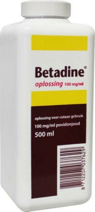 Betadine Oplossing 500 ml - Desinfectieoplossing