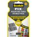 Scotch DF/P 64 pastilles adhésives rondes 11x15mm Blanc