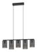 EGLO Colomera hangende plafondverlichting Flexibele montage E27 200 W Zwart/Grijs