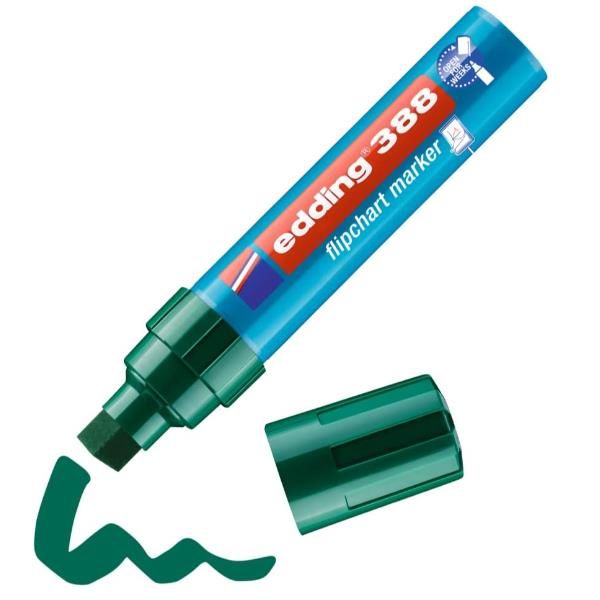 Edding 388 - Markeerstift - Groen - Beitelvormige punt - 4-12 mm