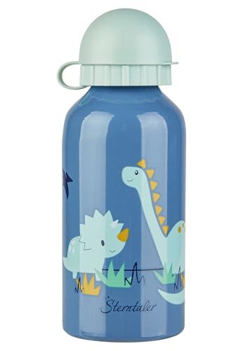 Sterntaler 6922423 Dino Rexi Drinkfles, 400 ml, Aluminium/Polypropyleen, Meerkleurig