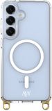 AVY Transparant Hoesje | Geschikt voor Samsung Galaxy S25 Plus / S24 Plus | Compatibel met MagSafe | Clear Case