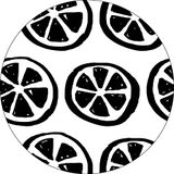 Bonateks Ronde digitaal bedrukte muismat, antislip onderkant, voor kantoor en thuis, diameter: 22 cm