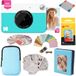 KODAK Printomatic Direct printen camera + Zachte hoes + Zink 2x3" Fotopapier 20pk + Album + Stickersets + Stickerlijsten + Markers - Blauw