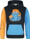Sesame Street Cookie Monster Heren Trui met capuchon - meerkleurig - M