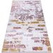 Rugsx - Tapis Acrylique Dizayn 125/5057 Rose Multicolour 80x150 cm