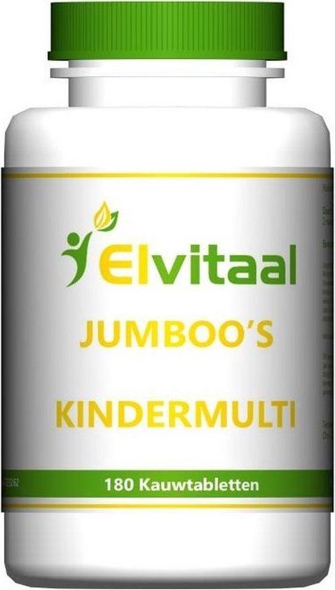 Elvitum Jumboos kindermulti 180 Kauwtabletten