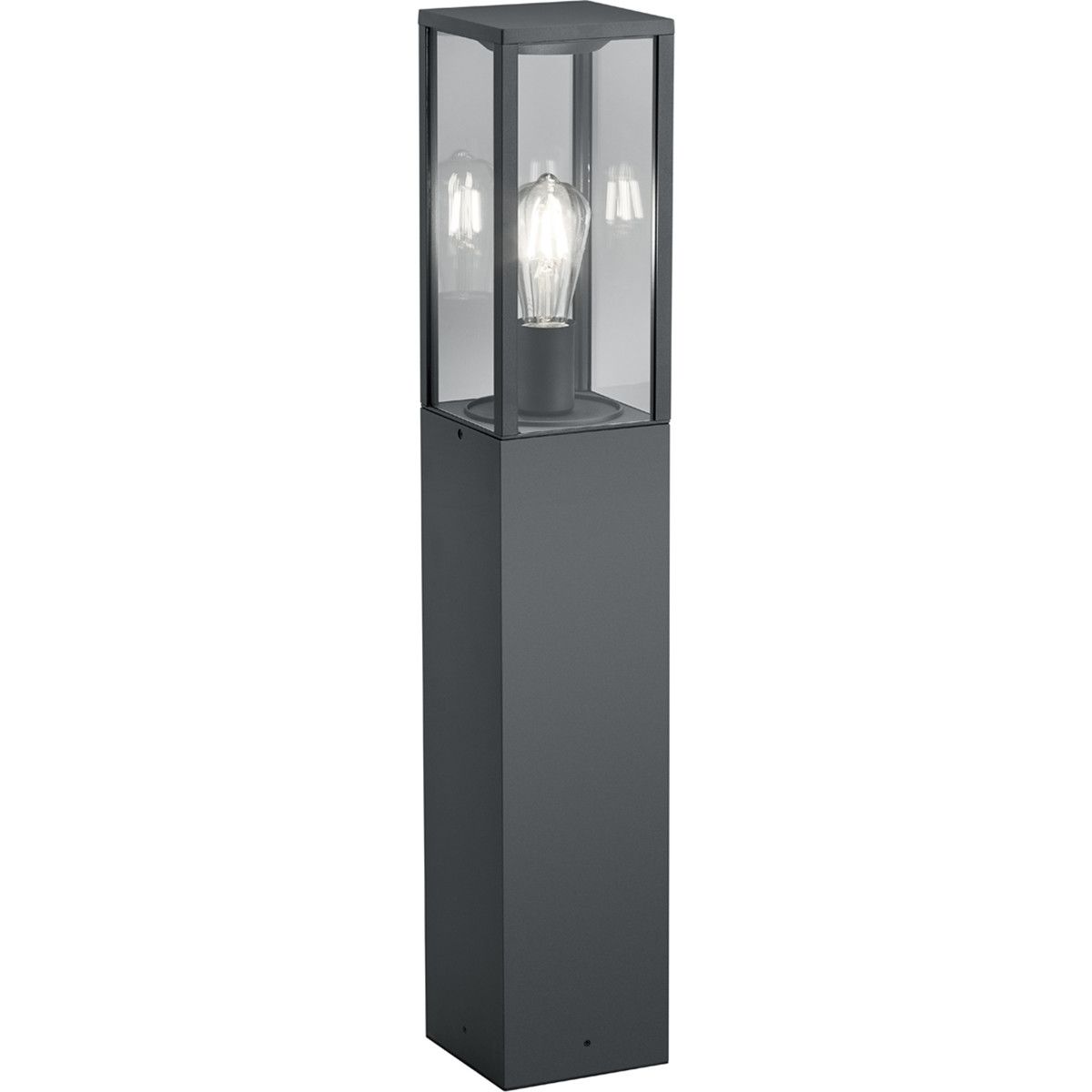 BES LED Trion Garinola - Staande Tuinlamp - E27 - 80cm - Antraciet