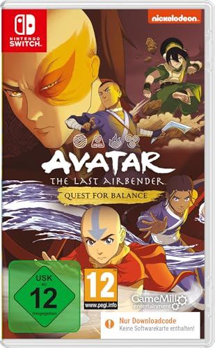 Avatar: The Last Airbender Quest for Balance (Code in Box - Nintendo Switch)