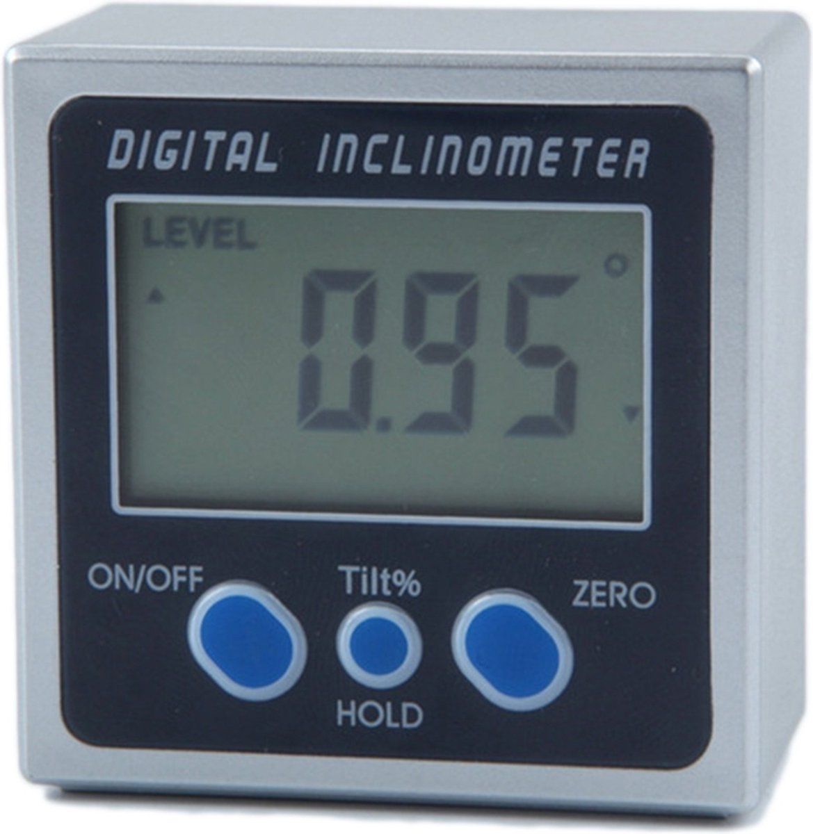 DW4Trading Digitale Magnetische Hoekmeter - Inclinometer - Meetbereik 0-360° - 8720701293151