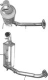 BM Catalysts Filtre à particules adapté pour p.ex. Ford C-max, Ford Focus, Mazda 3