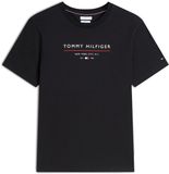 Tommy Hilfiger Heren T-shirt Katoen Korte Mouw XXL Zwart