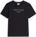 Tommy Hilfiger Heren T-shirt Katoen Korte Mouw XXL Zwart