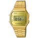 Casio A168WEGM-9DF Montre unisexe dorée en acier