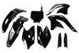 UFO PLAST Fork Protectors & Plastic Set Zwart Kawasaki Kxf 450 2008-2008