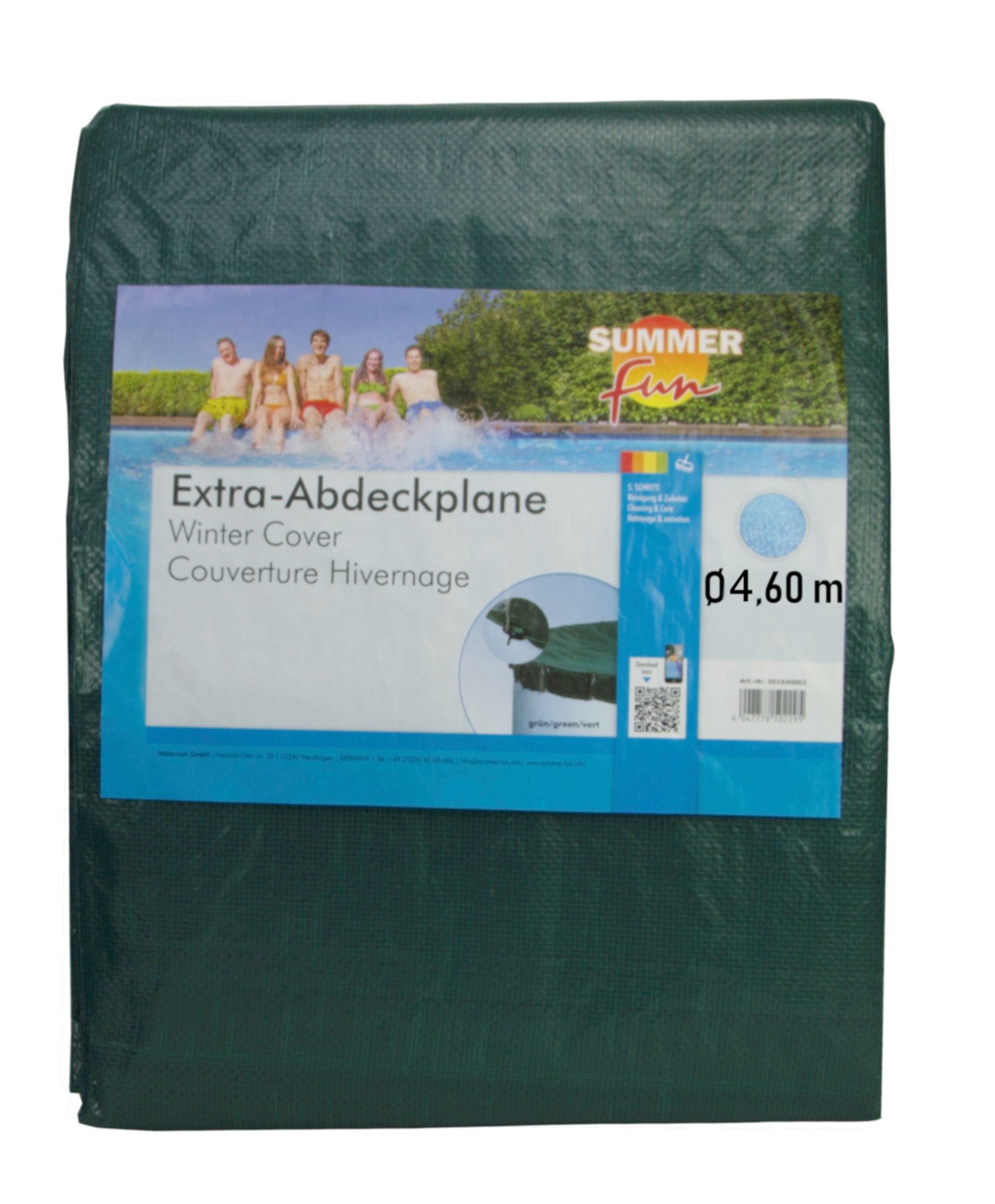 Summer Fun Winterkleed rond 550cm - Groen