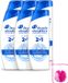 Head & Shoulders 6 x 2-en-1 Classique Anti-roos Shampoo - 300 ml