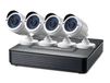 LevelOne DSK-8001 Kit de vidéosurveillance filaire 8 canaux avec 4 caméras