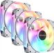 Cougar Apolar 120 ARGB White - 3-pack