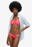Superdry Bralettebikinitopje met print Malibu Pink Marble Dames