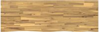 vidaXL Tafelblad Rechthoekig Glas Wit 150 x 50 x 3 cm