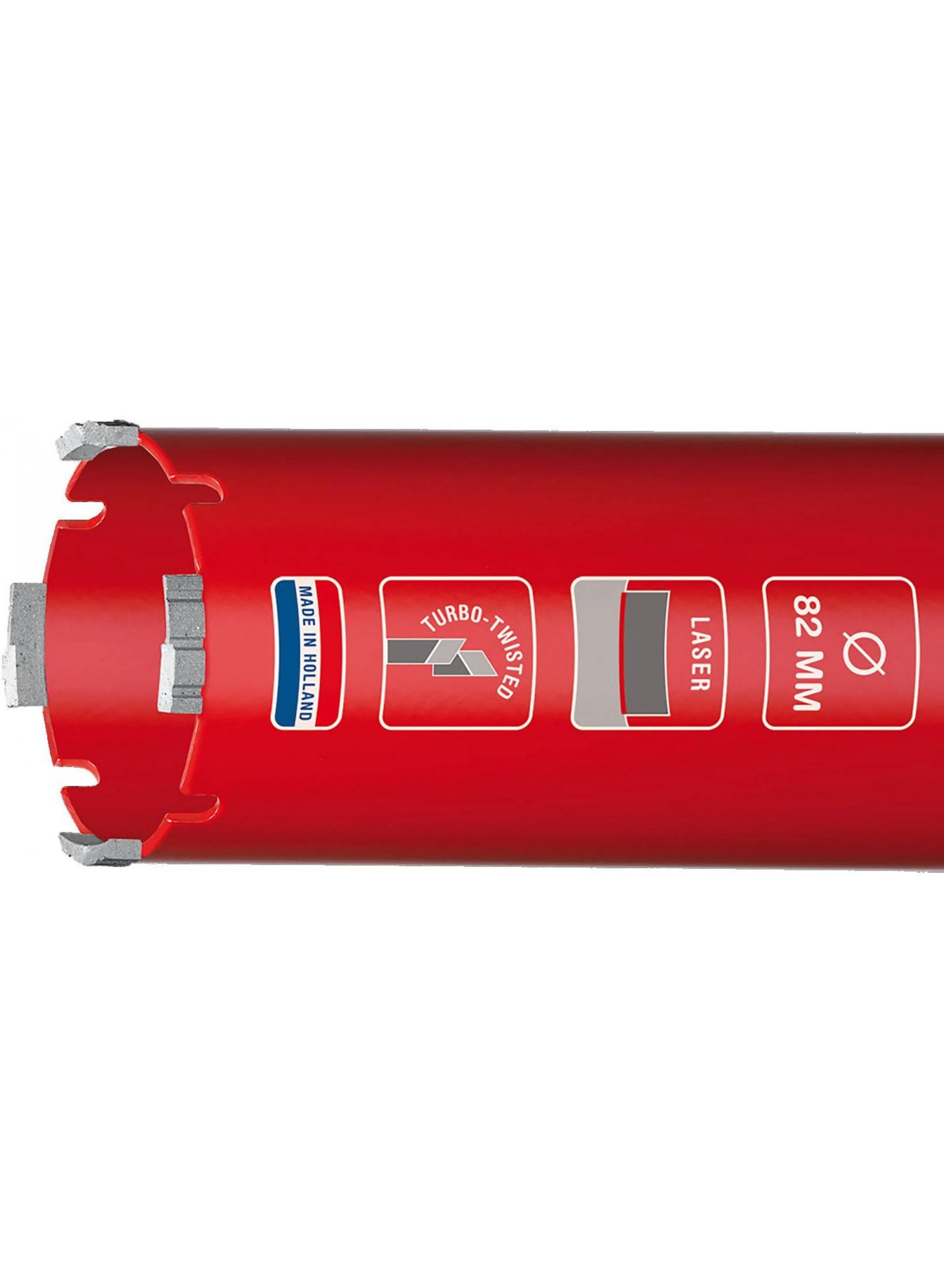 Dustec Laser Droogboor Ø92x150xM16