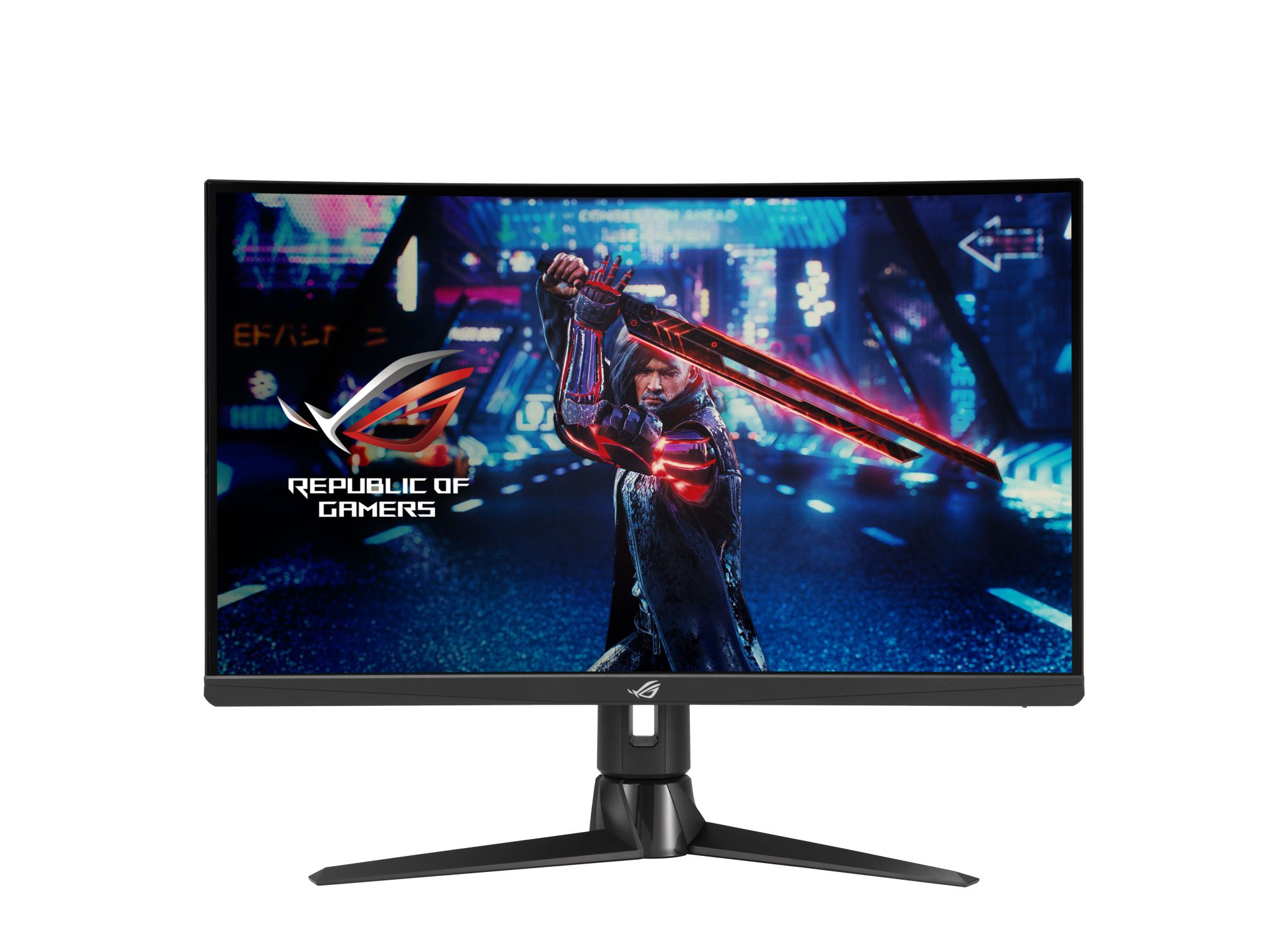 ASUS ROG Swift XG27AQV - 27" WQHD Curved Gaming Monitor - 170Hz, IPS, HDR10