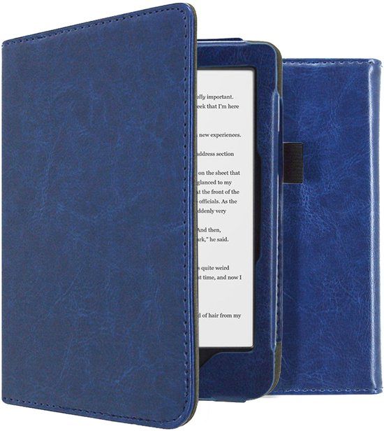 imoshion Ploonk B.V. Ereader Hoes - Geschikt voor Kobo Clara HD - Donkerblauw