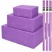 Bellatio Decorations - 3x rollen cadeau Inpakpapier - Paars - 200 x 70 cm