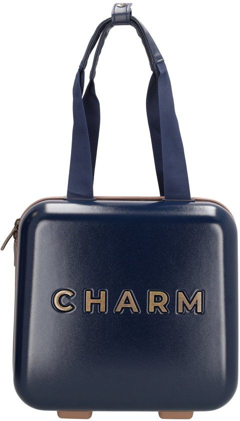 Charm London Capetown Beautycase - Blauw