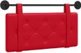 vidaXL - Hangend hoofdbord - Rood - Kunstleer