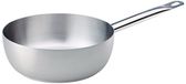 Pentole Agnelli Braadpan 18/10 roestvrij staal conisch - 8007441147105