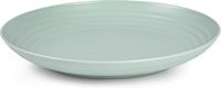 Plasticforte Rond diner bord/camping bord - Dia 25 cm - mintgroen - kunststof - onbreekbaar