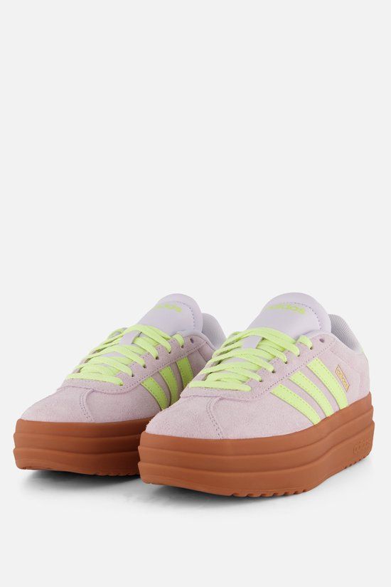 Adidas VL Court Bold Sneakers paars Leer - Maat 38 2/3