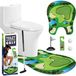 Toiletgolfset - Minigolf pour la maison - 6 pièces - Vert