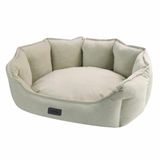 Nobby Comfort bed ovaal Cordo beige 65 x 57 x 22 cm