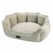 Nobby Comfort bed ovaal Cordo beige 65 x 57 x 22 cm