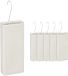 Merkloos Relaxdays Waterverdamper radiator - set van 6 - 400 ml - keramiek - crème