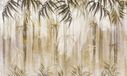 Bol Radiatorombouw, bladerenmotief, beige, 60x100 cm